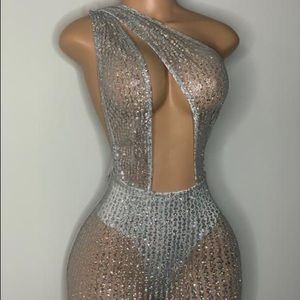 Sparkly bodycon dress